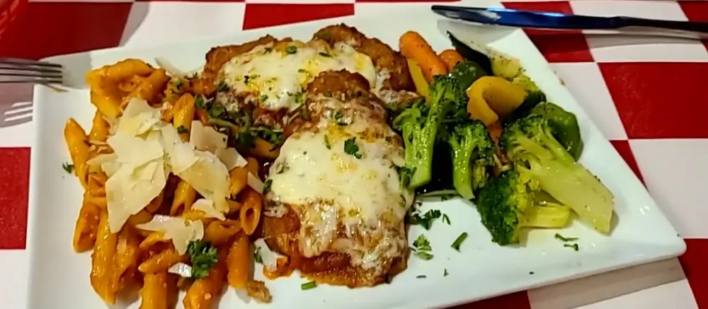 Chicken Parmigiana Dinner
