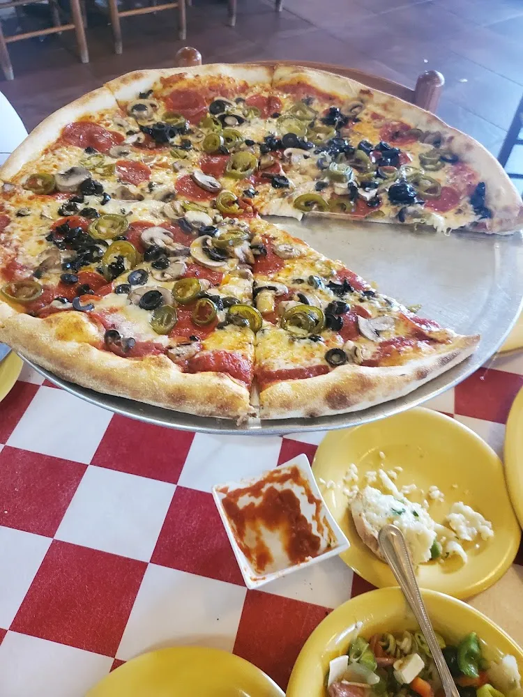 New York Style Supreme Pizza
